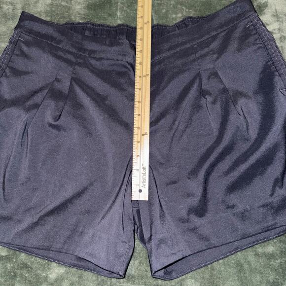 Nike Dri-Fit Athletic Shorts Women's XL Black Stretch Elastic Waist Golf Active - Picture 7 of 8